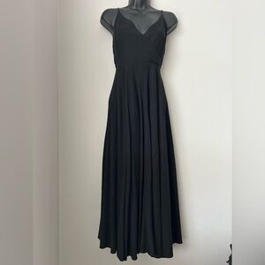 Zara Linen Blend Midi Dress